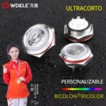 Botón metálico con pasador táctil ligero de la serie WD-C
