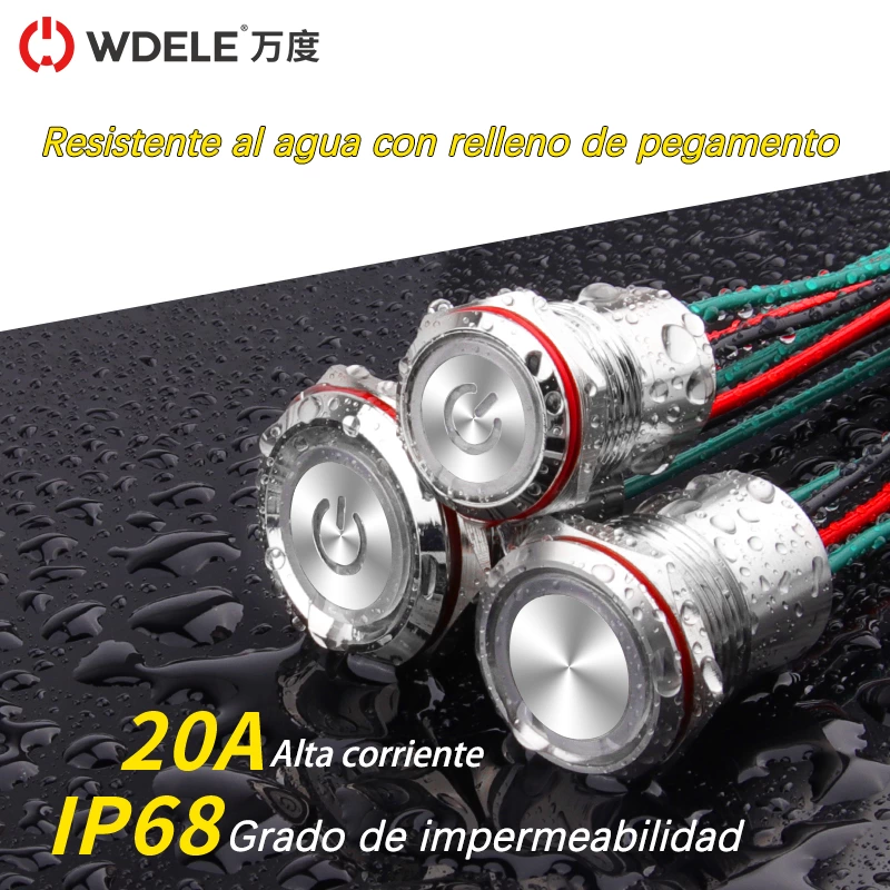 WD16/19/22D1 lleno de pegamento y completamente sellado