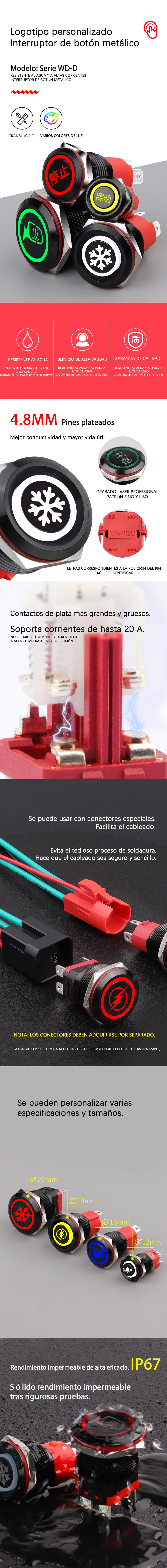 Personalizado negro oxidado